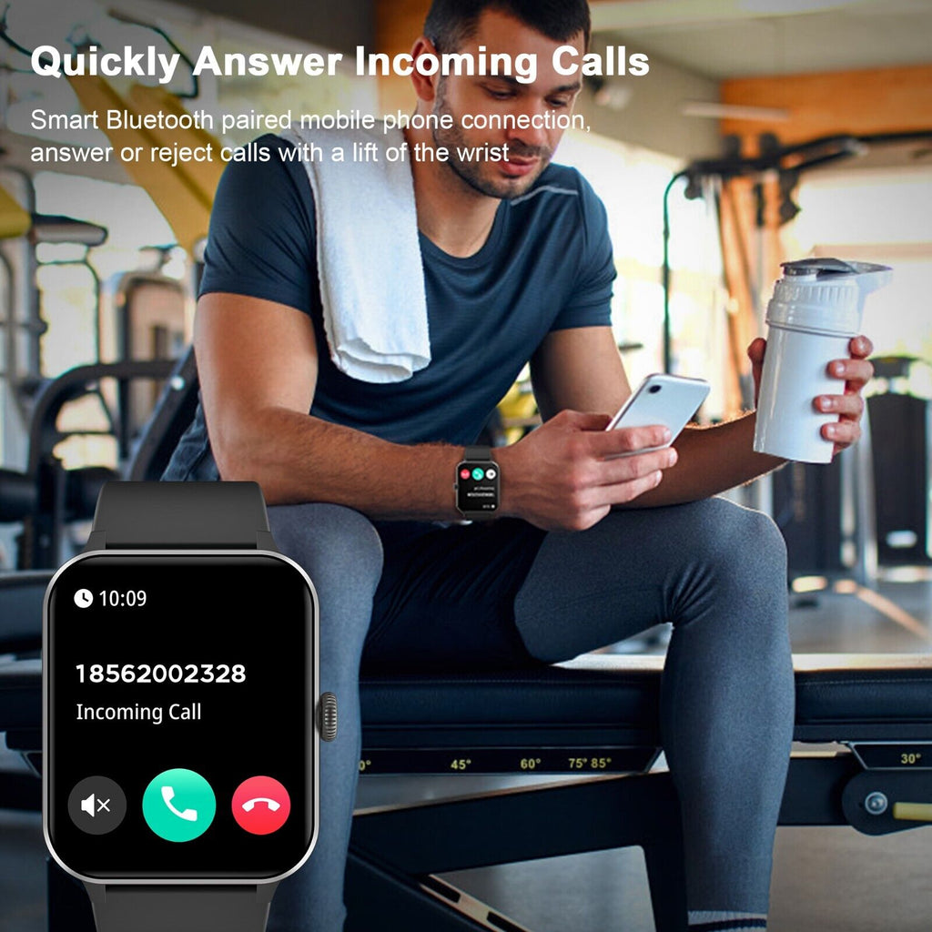Blackview Smartwatch Damen Herren Mit Bluetooth Anrufe Fitnessuhr Für Android