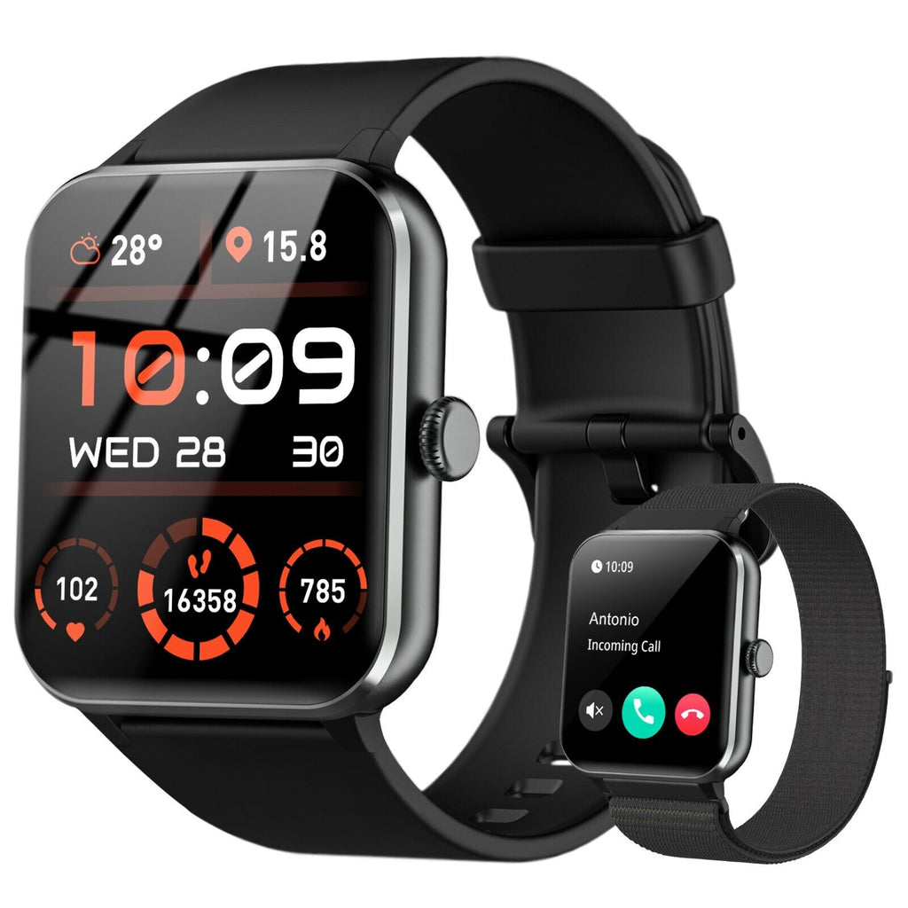 Blackview Smartwatch Damen Herren Mit Bluetooth Anrufe Fitnessuhr Für Android