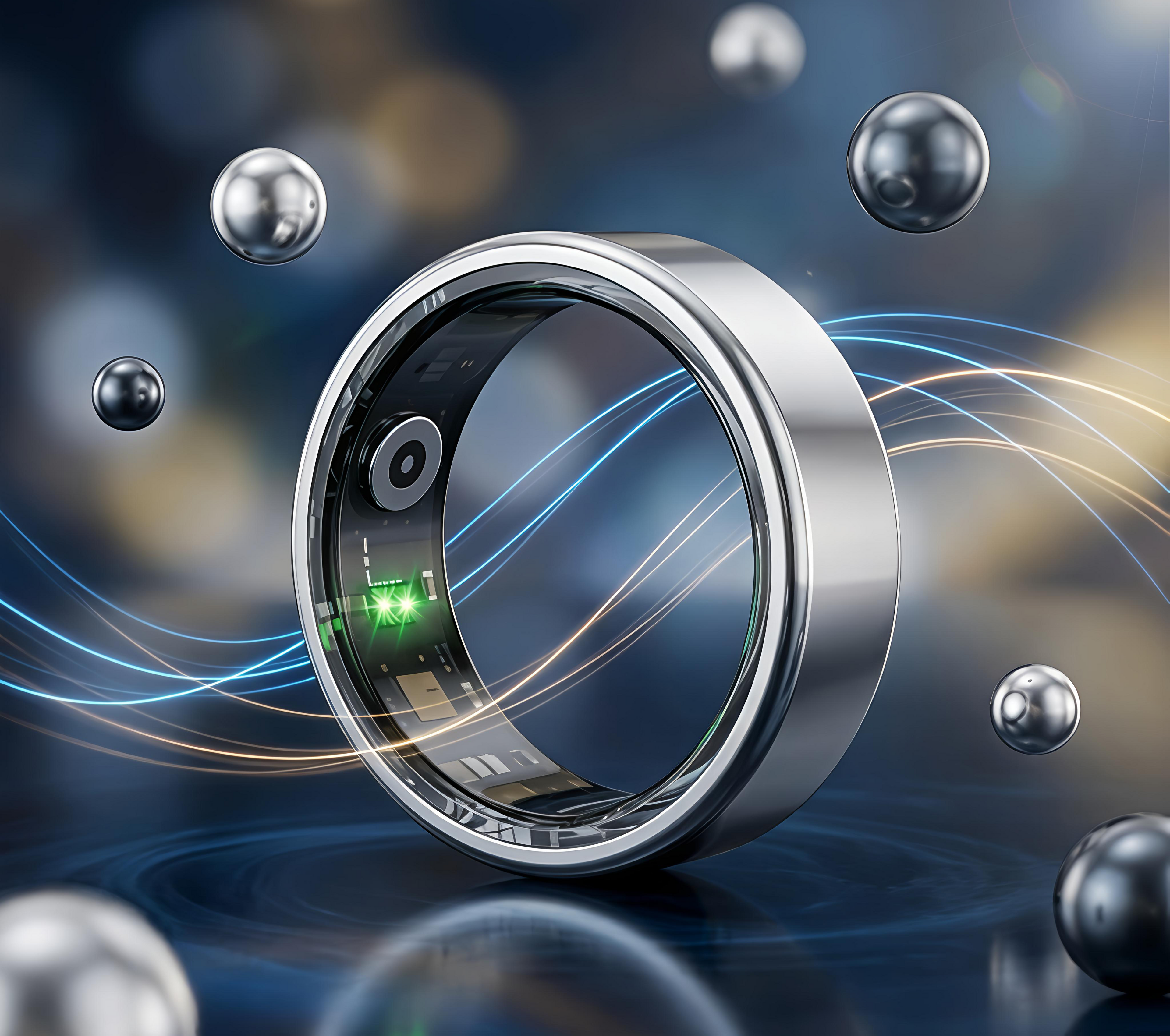 R02 Smart Ring – Titanium Health (Waterproof & Multi-Sport)