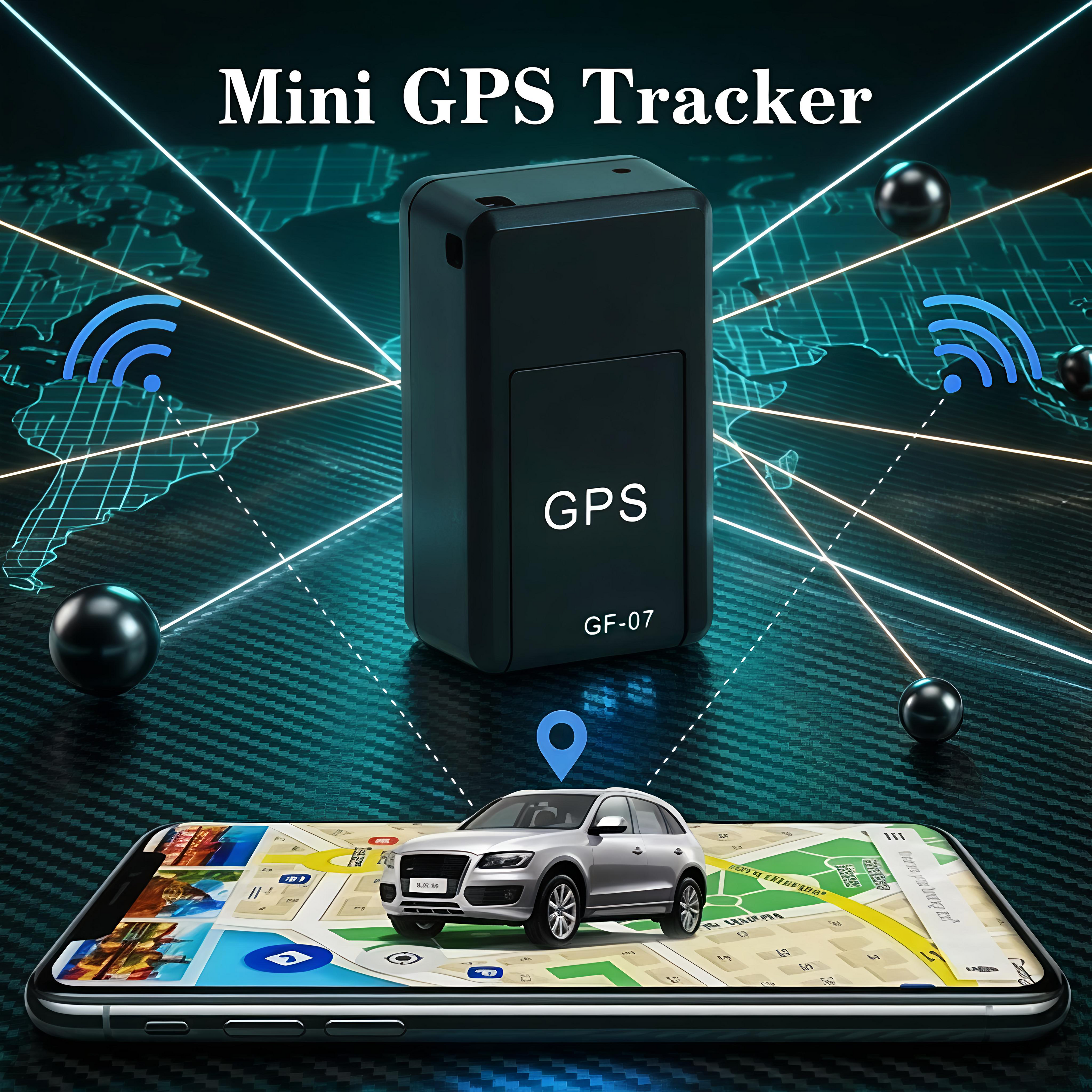 Mini Magnetic GPS Tracker GF07 – Real-Time Tracking Devicer